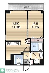 東京メトロ南北線 王子神谷駅 徒歩5分の賃貸マンション 7階1LDKの間取り