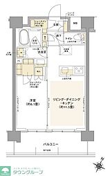 JR京浜東北・根岸線 赤羽駅 徒歩8分の賃貸マンション 3階1LDKの間取り
