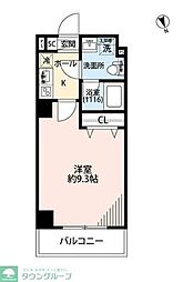 JR京浜東北・根岸線 上中里駅 徒歩6分の賃貸マンション 1階1Kの間取り