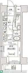 MIND川口 1Kの間取図画像