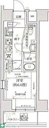 MIND川口 1Kの間取図画像
