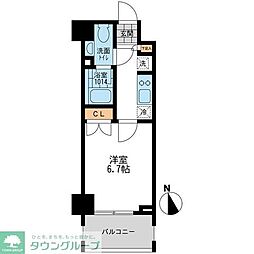 ＣＡＳＳＩＡ押上 1階1Kの間取り