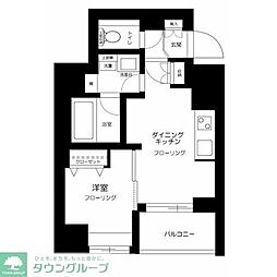 アイル押上ノルド 7階1DKの間取り