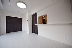 プレール・ドゥーク元浅草 13階1LDKのリビング/ダイニング