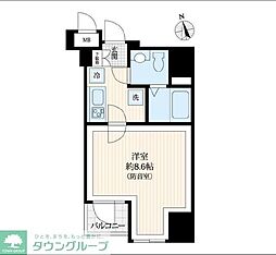 RASICLAS LAZO ginza-east 7階1Kの間取り