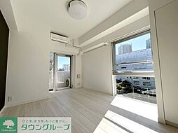 アジールコート汐浜キャナル(アジールコートシオハマキャナル) 12階1Kのリビング/ダイニング