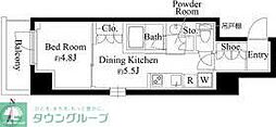 GRANPASEO清澄白河2 1DKの間取図画像