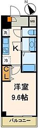マ・メゾン 1Kの間取図画像