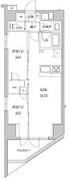 ルクレ東日本橋駅前 2LDKの間取図画像