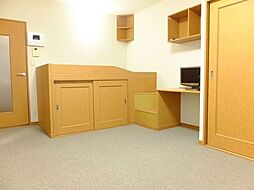 京成千原線 学園前駅 徒歩24分の賃貸アパート 2階1Kのリビング/ダイニング