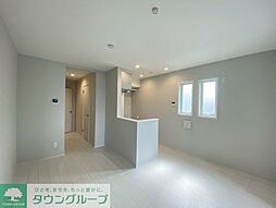 京成千葉線 みどり台駅 徒歩4分の賃貸アパート 1階1LDKのリビング/ダイニング