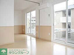 JR内房線 浜野駅 徒歩13分の賃貸アパート 2階3LDKのリビング/ダイニング