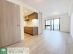 ヒルズグランデ稲毛ブライトアリーナ 4階2LDKのリビング/ダイニング