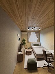 コスモ・アルカディア2 203 2階1Kのリビング/ダイニング