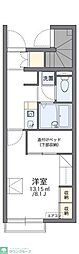 レオパレスKei 1Kの間取図画像