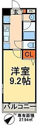 JR総武線 新検見川駅 徒歩6分の賃貸マンション 1階1Kの間取り