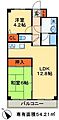 ビューシティイナゲ2階7.6万円