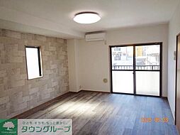 JR総武線 稲毛駅 徒歩10分の賃貸マンション 1階2LDKのリビング/ダイニング