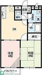 間取図画像 2DK