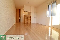 JR外房線 鎌取駅 徒歩6分の賃貸アパート 2階1LDKのリビング/ダイニング