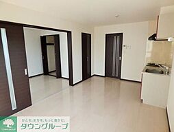 JR総武線 幕張駅 徒歩12分の賃貸マンション 4階1LDKのリビング/ダイニング