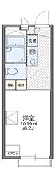 レオパレス昴555F 1Kの間取図画像