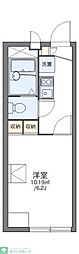 レオパレスグランドゥール2 1Kの間取図画像