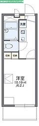 レオパレスエクセル道場北 1Kの間取図画像