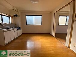 パレス高桑 3階2DKのリビング/ダイニング