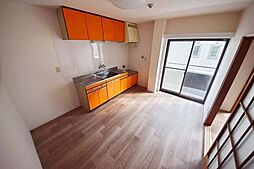 京王線 府中駅 徒歩9分の賃貸マンション 3階2DKのリビング/ダイニング