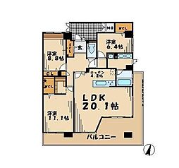 間取図画像 3LDK