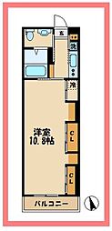 リブリ・エミネンス 1Kの間取図画像