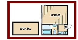 ラステイア ワンルームの間取図画像
