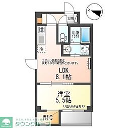 charme toit シャルム トワ 2階1LDKの間取り