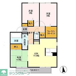 間取図画像 3LDK