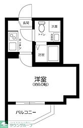 (仮称)船橋市宮本1丁目計画 1Kの間取図画像