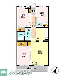 エムズアーク 3LDKの間取図画像