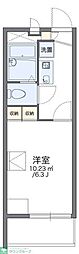 レオパレスMASA94 1Kの間取図画像
