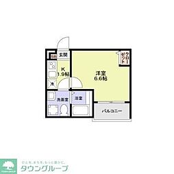 The Eternal House Matsudo 1Kの間取図画像
