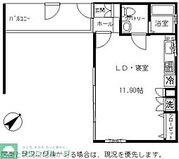 FLATY ワンルームの間取図画像