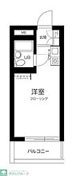 トップ赤羽NO1 1Kの間取図画像