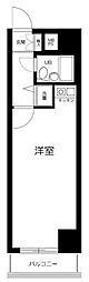 ライオンズマンション音羽 ワンルームの間取図画像