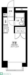 アーバンコート目白 1Kの間取図画像