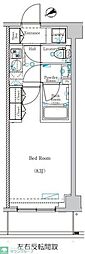 dips上板橋 1Kの間取図画像