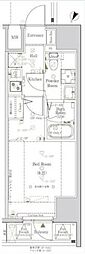 AXASHY's板橋区役所前 1Kの間取図画像