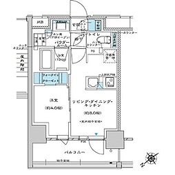 PREMIST板橋 1LDKの間取図画像