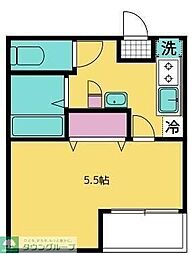 カーサ・アルモ 1Kの間取図画像