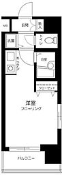 ロイヤルパレス大塚駅前 ワンルームの間取図画像