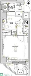 AXAS練馬北町 1Kの間取図画像