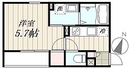 クラシア南大塚 1Kの間取図画像
